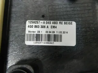 Audi A6 4G Abdeckung Verkleidung Mittelkonsole 4g0863306A 4g beige - Bild 3