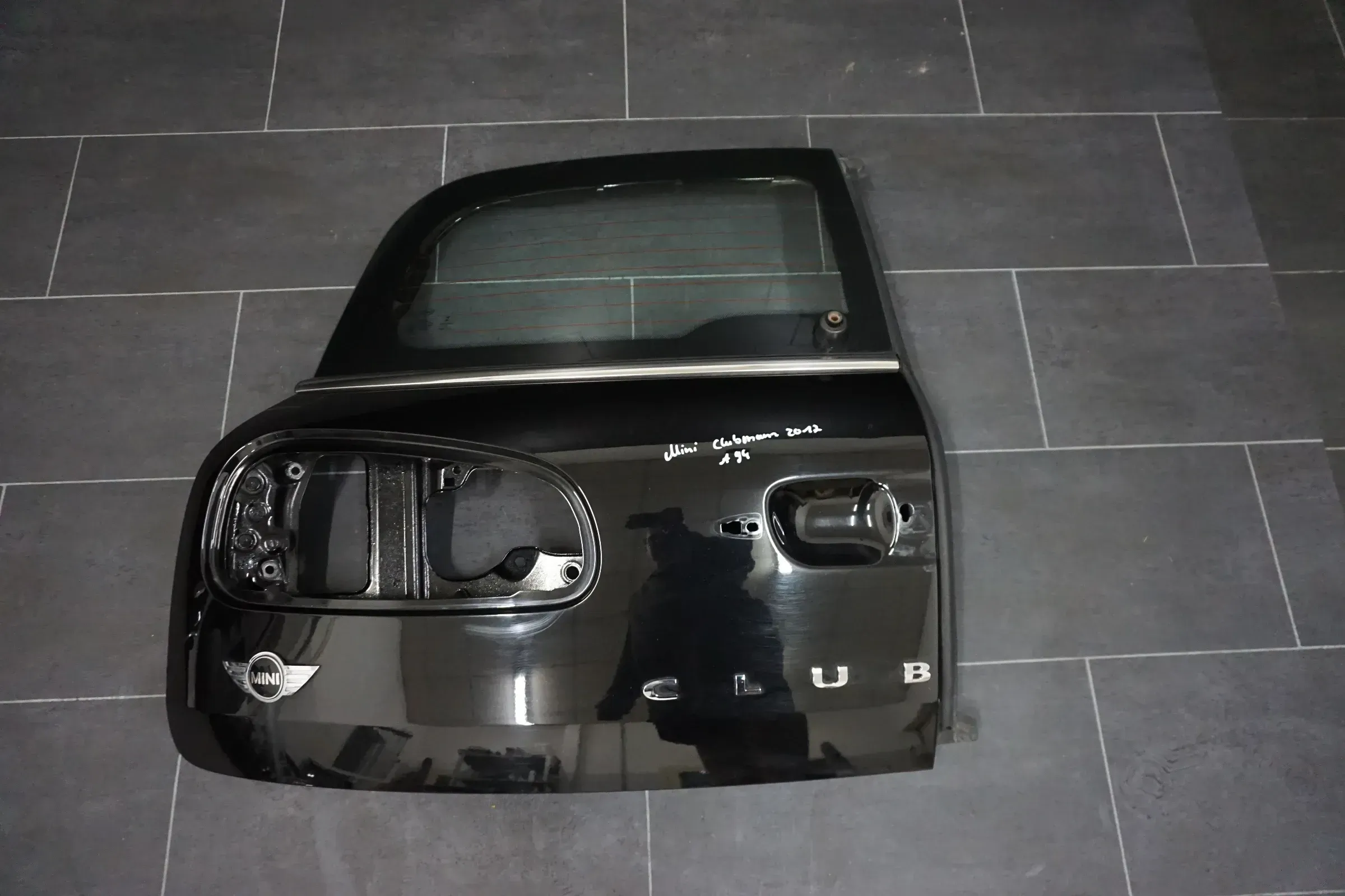 MINI F54 Heckklappe Links trunk lid Left Tail gate rear Midnight Black A94 - Bild 1