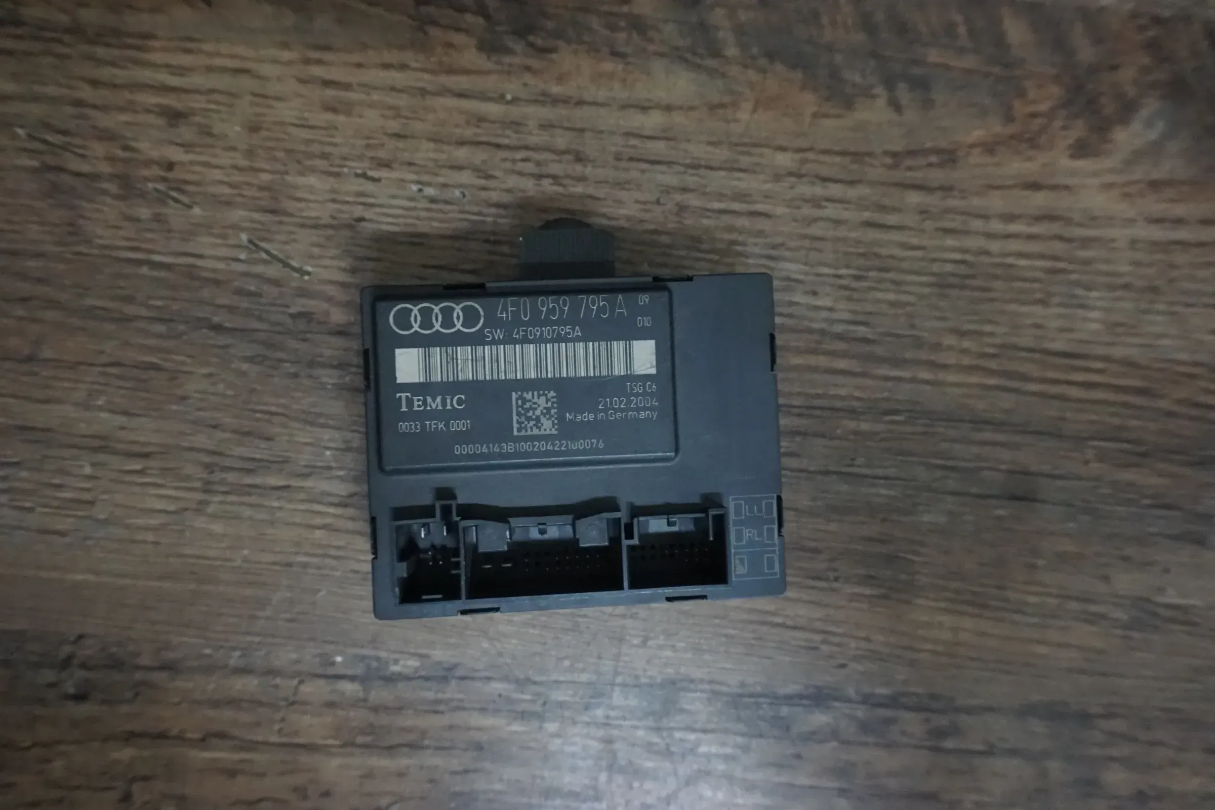 Audi A6 4F Türsteuergerät hinten links 4F0959795A 4F0910795A Fahrerseite Orig. - Bild 1