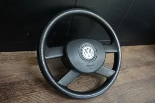 VW Fox 5Z Lenkrad Airbag 4-Speichen Sicherheitsmodul Kunststoff 5Z0419091M - Bild 2