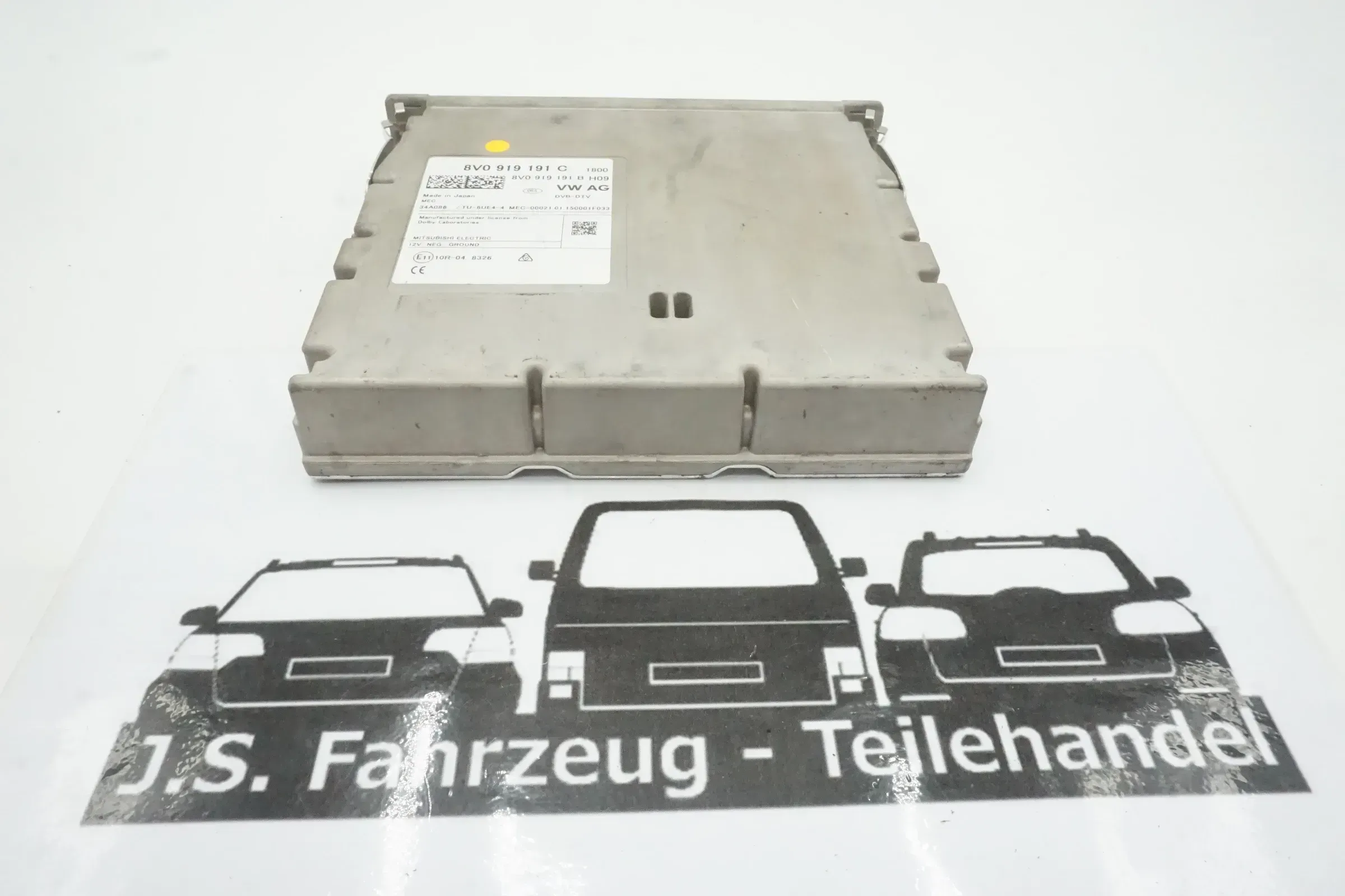 Audi A3 8V RS3 S3 TV Tuner Empfänger DTV DVB digital 8V0919191C 8V0919191 C - Bild 1