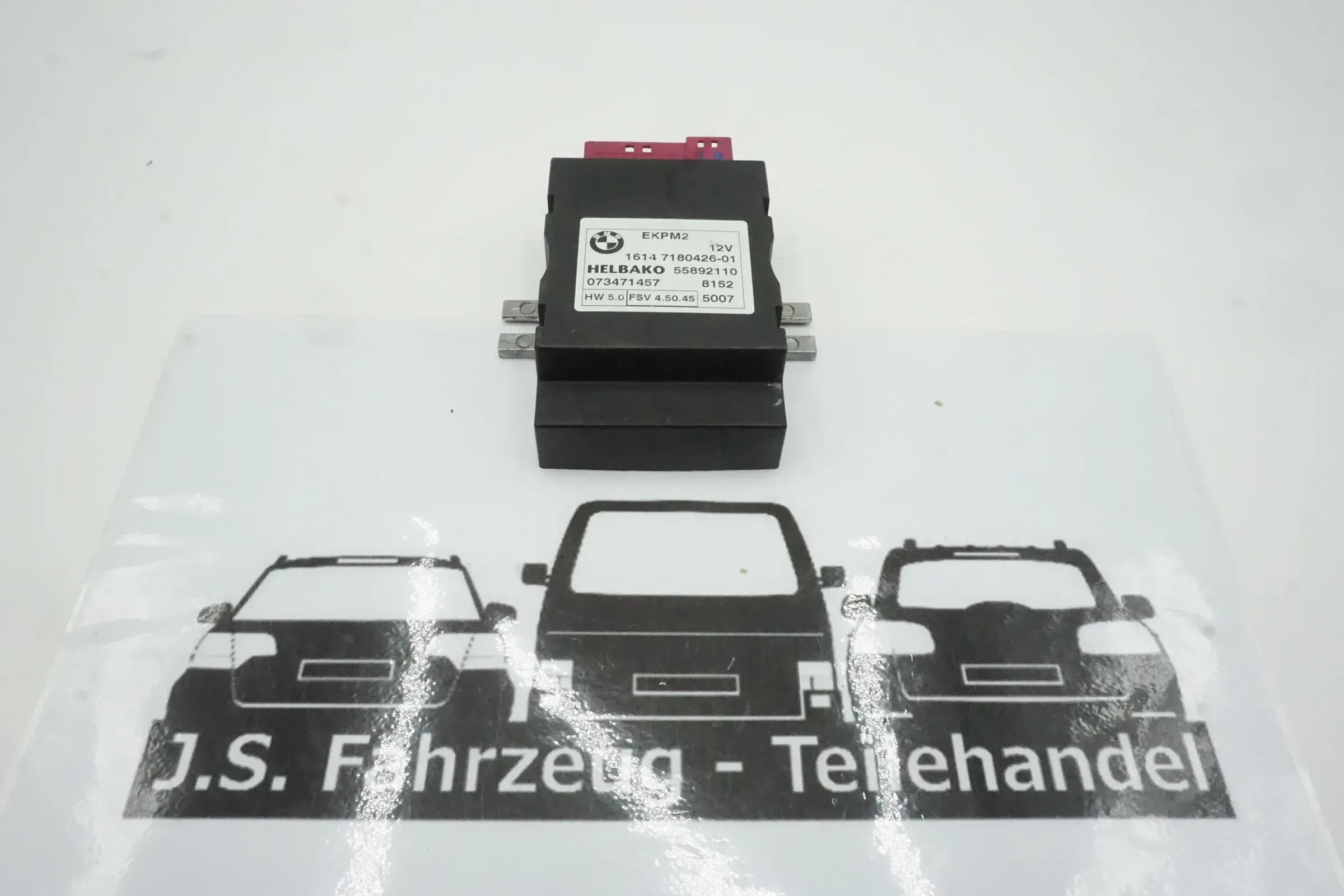 BMW E81 E82, E90 E91 E92 Steuergerät Kraftstoffpumpe 1614 7180426-01 - Bild 1