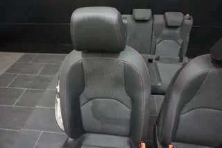 Seat Leon 5F ST FR TEILLEDER 2 Sitze Rücksitzbank AUSSTATTUNG - Bild 5