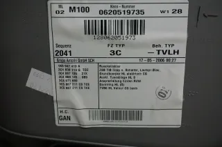 Original VW Passat 3C Türverkleidung Tür verkleidung hinten links 3C4867125 - Bild 10