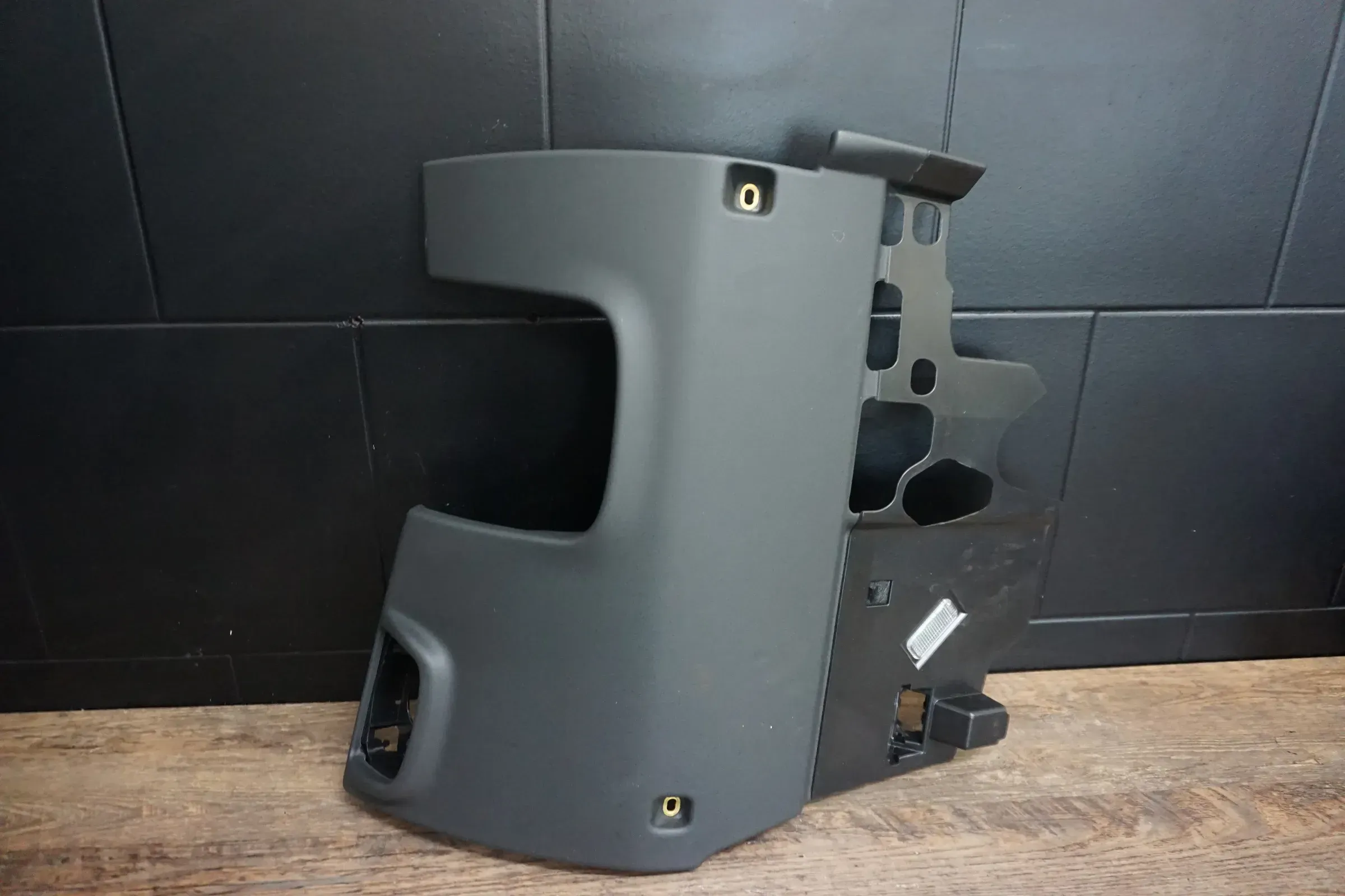 Audi A6 4G Facelift Verkleidung Armaturenbrett links schwarz soul 4G1863075F - Bild 1