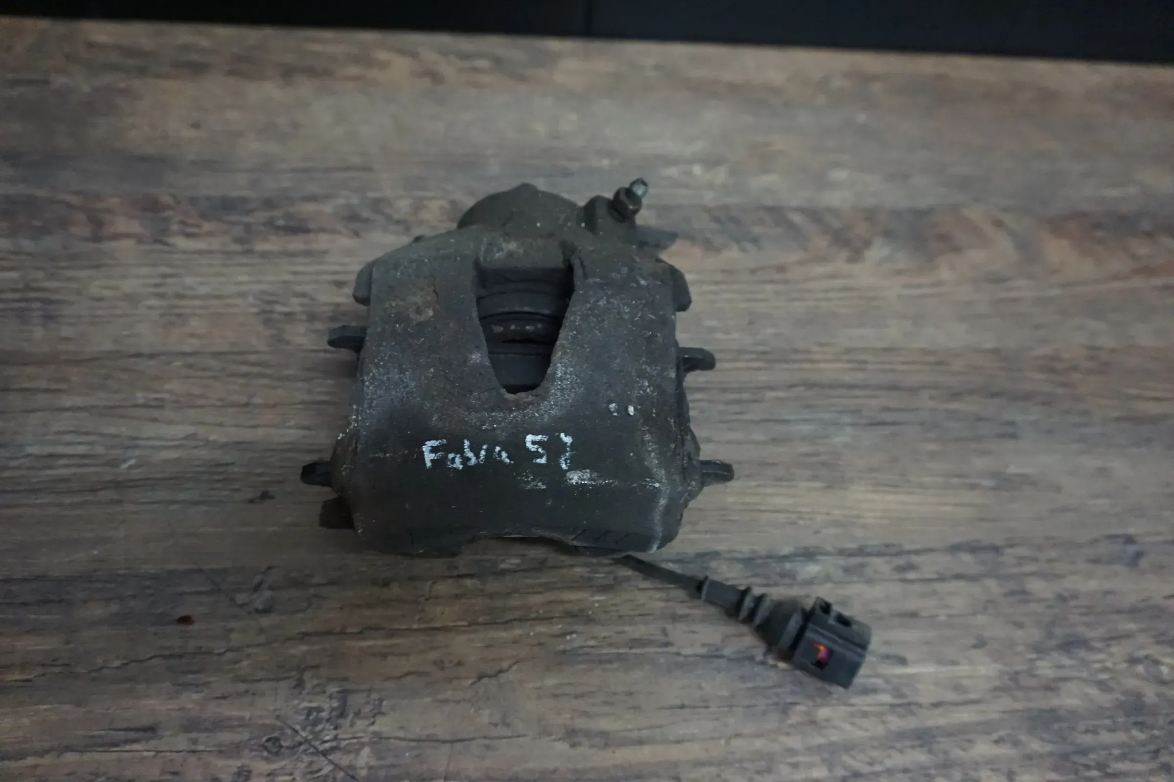 Bremssattel Bremszange Fahrerseite vorne links Skoda Fabia Roomster 5J 256x22mm - Bild 1