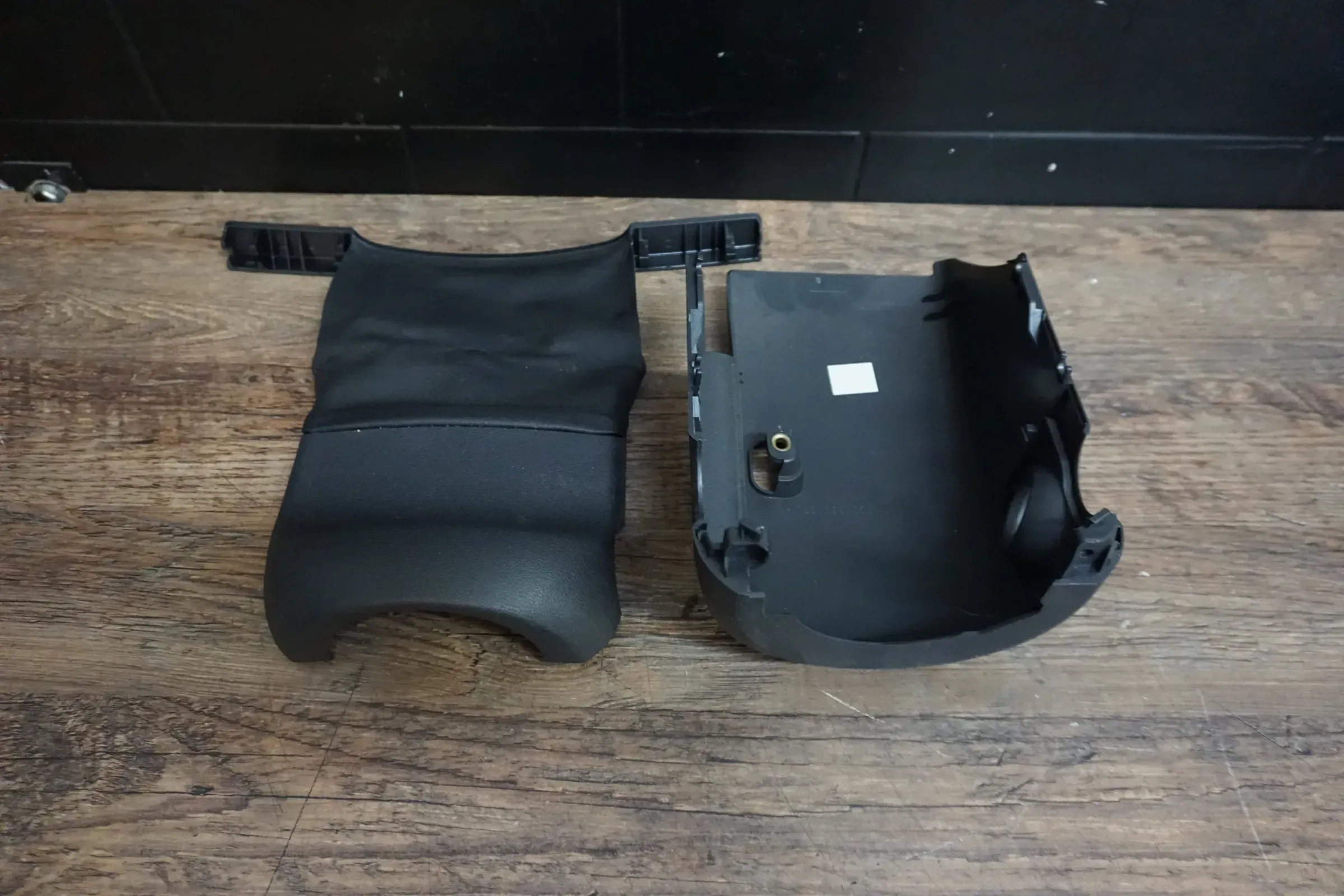 VW Golf 7 Tiguan Lenkstockverkleidung 5G0858560A 5G0858559H oben unten schwarz - Bild 1