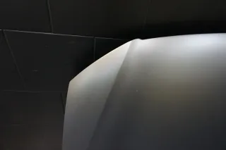 VW Passat 3C Motorhaube Klappe vorne vorn Haube grau LA7T Fronklappe Lack - Bild 6