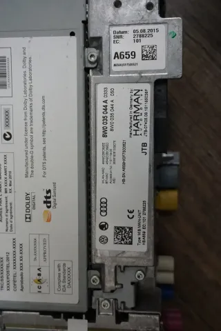 Audi A4 8W F4 A5 Q5 FY 5F MMI High Navigation Multimedia Main Unit 8W0035044A - Bild 4