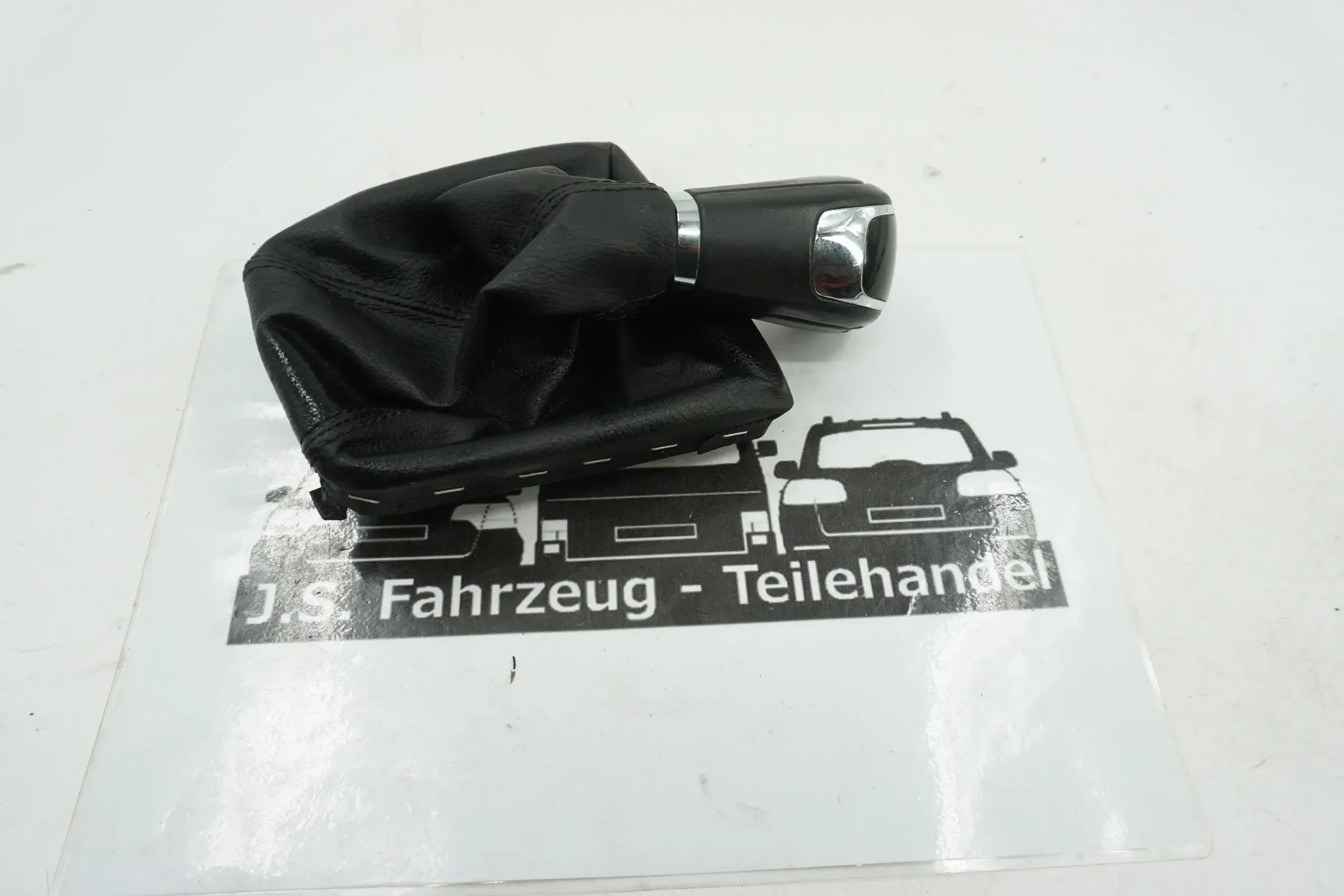 Chrom Schaltknauf Manschette Schaltsack 6-Gang 3T0711113G SKODA Superb 3T - Bild 1