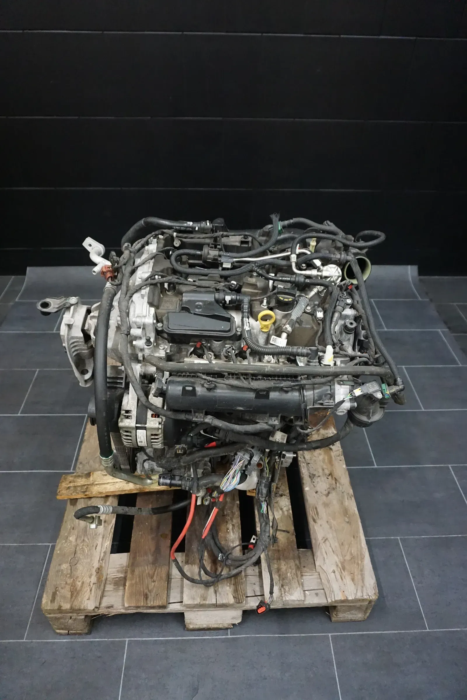 Motor YZJA 1.5 ST Ecoboost 200 PS Ford Fiesta 2018 33000km Engine Anbauteile - Bild 1