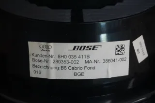 Lautsprecher Audi A3 S3 8P A4 B6 8E TT 8H0035411 Boxen Bose - Bild 5