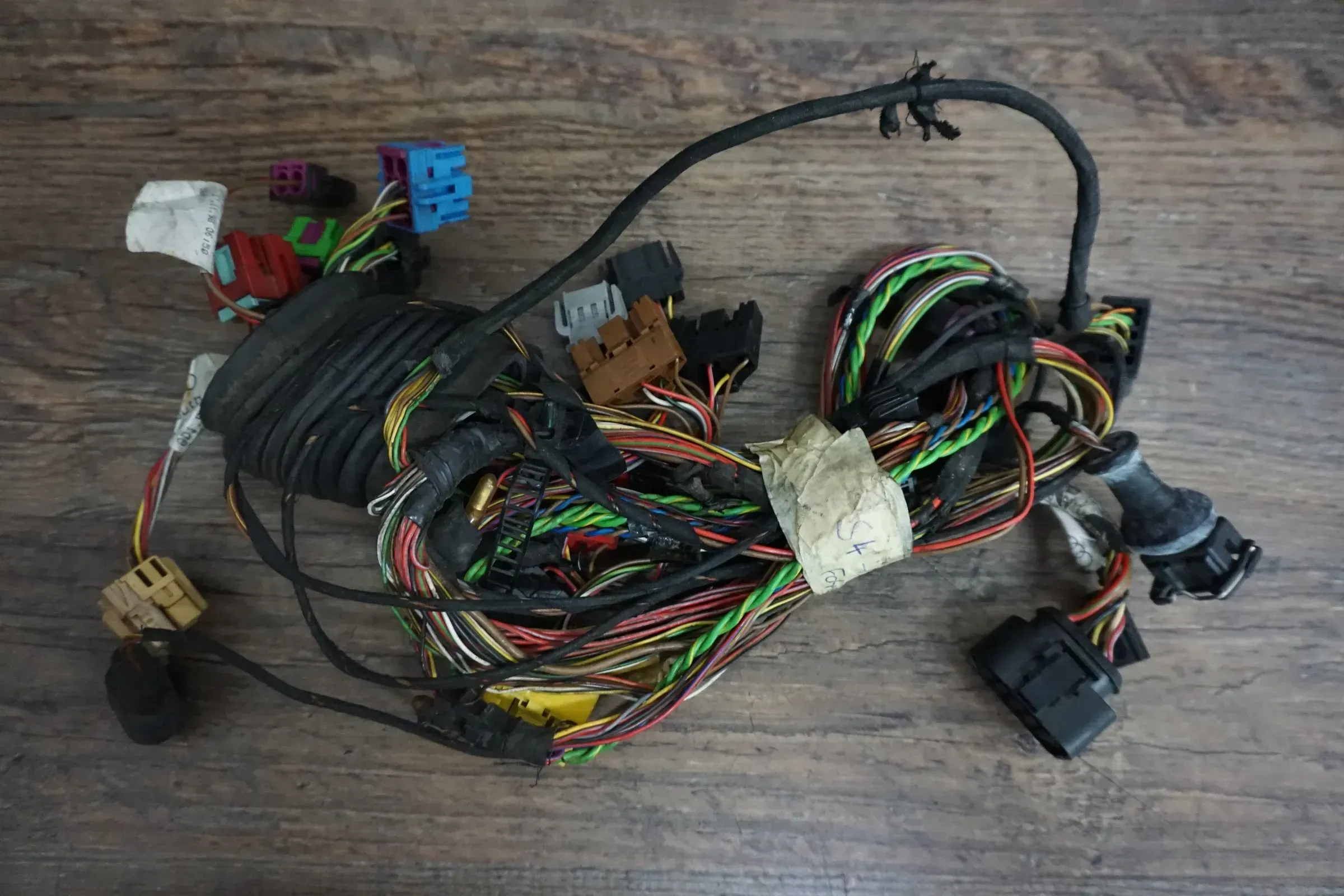 Original Türkabelbaum Audi S4 A4 B5 Tür vorne links Kabelbaum 8D1971807BF - Bild 1