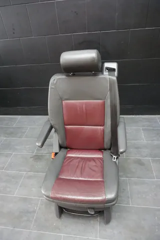 VW T5 Drehsitz Multivan Sitz Leder Concert 2te Reihe Pilotensitz Schienensystem - Bild 1