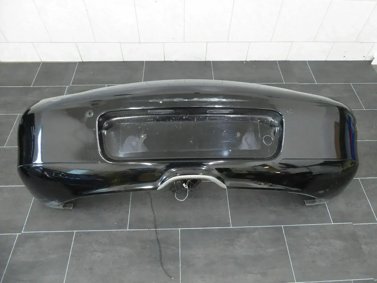 Porsche 986 Boxster Stoßstange Verkleidung Hinten Heckstoßstange Schwarz L041 - Bild 1