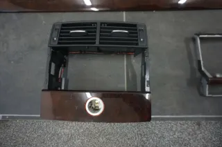 Audi A8 4E D3 Wurzelholzdekor Dekorleisten Interieurleisten Set Braun - Bild 4