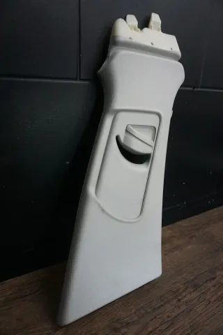 Original Audi A4 8K B-Säulenverkleidung rechts 8K0867281C Verkleidung mondsilber - Bild 2