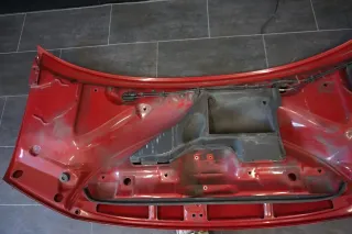 VW T4 Transporter Caravelle Lang Motorhaube Haube Klappe vorn rot Multivan - Bild 9