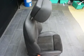 Original Audi A6 4G Fahrersitz Fahrer Sitz links Leder Alcanatara Schwarz - Bild 5