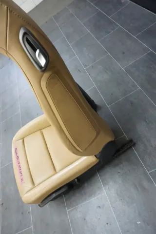 Porsche 991 Boxster 981 Sportsitz Sitzheizung links Sitz Beige Fahrerseite - Bild 7