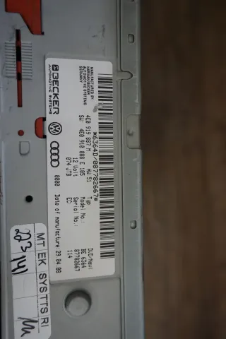 Audi A6 4F C6 Navirechner 4E0919887M 4E0910888E Laufwerk MMI 2G Navigation Orig. - Bild 4