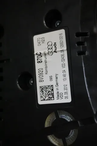 Audi A3 8V TDI Tacho Kombiinstrument FIS MFA ACC Cluster Speedometer 8V0920870C - Bild 5