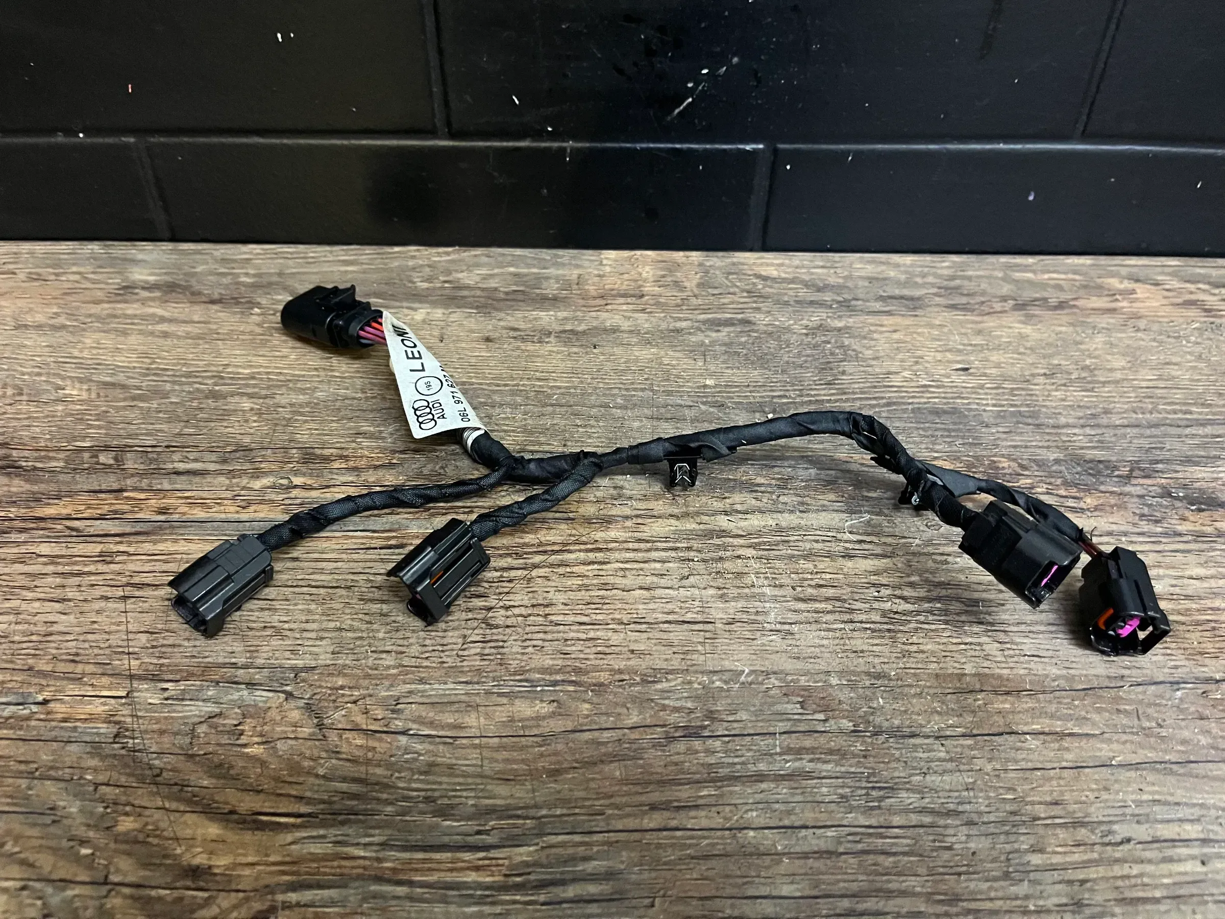Audi A4 8W B9 TFSI Kabelbaum Leitungssatz für Motor Kabel Leitung 06L971627M - Bild 1