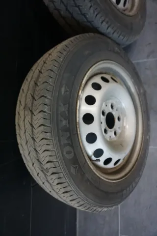 2x Allwetter All Season Stahlfelge Mercedes Vito 447 -195/65R16C Reifen Räder - Bild 4