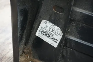VW T5 SITZKONSOLE SITZ KONSOLE vorne links 7H1881677AH Schwarz - Bild 6