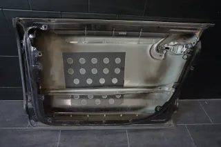 VW Touareg 7L Tür Türblatt Türblech vorne rechts Schwarz LC9Z 2006 - Bild 9