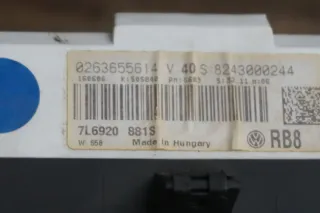 VW TOUAREG 7L 3,0TDI 224PS TACHO COCKPIT KOMBIINSTRUMENT 7L6920881S - Bild 6