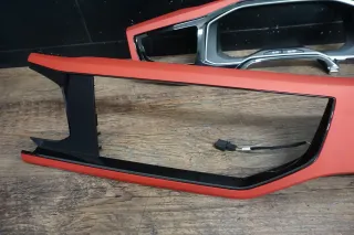 VW Polo AW Dekorleiste Leiste Blende Satz 2G GTI Interieur Dekor Rot - Bild 4