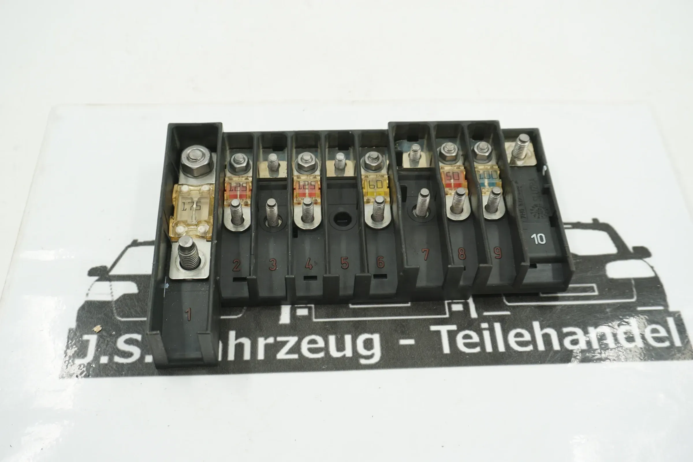 VW T5 7H Pluspolverteiler 7H6970187FD Sicherungsträger Motorraum - Bild 1