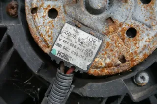 VW T5 7H Original Lüfterzarge mit Lüftermotor Lüfter Bosch 7H0959455A 7H0121201C - Bild 6