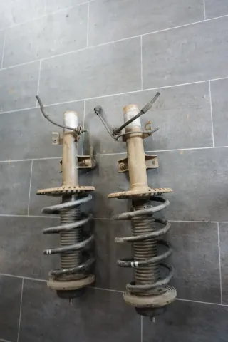 2x Federbein VW T5 Transporter Achsschenkel vorne rechts links Original - Bild 2