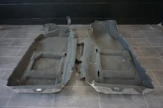 Original Audi TT 8S Bodenbelag Teppich 8S1863021A Fußboden Fußraum soul schwarz - Bild 1