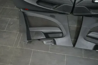 VW Scirocco 3 1K8 Türverkleidungen Türverkleidung Türpappen Schwarz Stoff - Bild 5