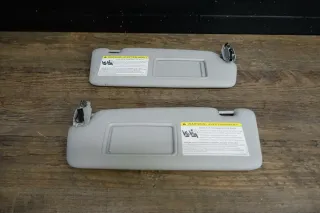 Audi A4 8K B8 12-15 Sonnenblende mit Spiegel links und rechts Mondsilber FT9 - Bild 1