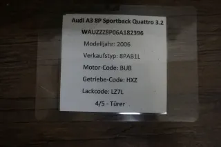 Audi A3 8P Neigungssensor Diebstahlschutz Alarm 1K0907719C - Bild 2