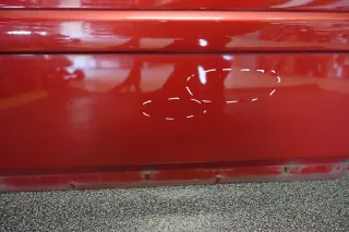 Audi A4 B7 05-07 Avant Tür hinten links Kombi LZ3F granatrot perleffekt - Bild 3