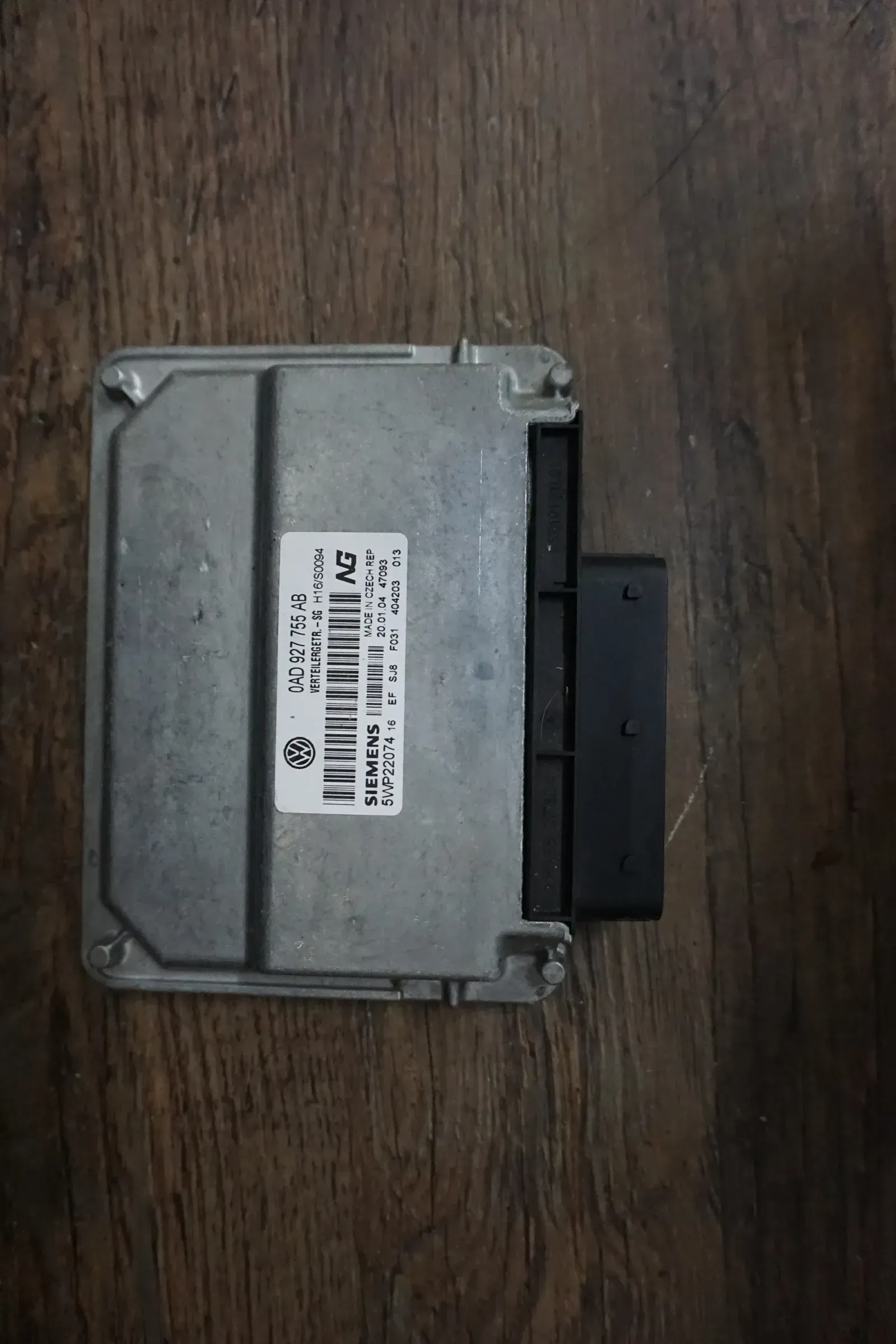 VW Touareg 7L 5.0 TDI V10 Steuergerät Verteilergetriebe 0AD927755AB - Bild 1