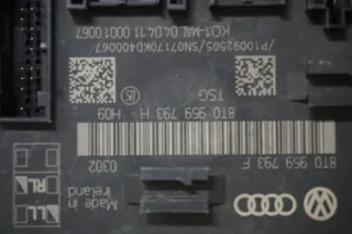 AUDI A4 B8 1.8 TFSI Steuergerät für linke vordere Tür ECU 8T0959793F 8T0959793H - Bild 3