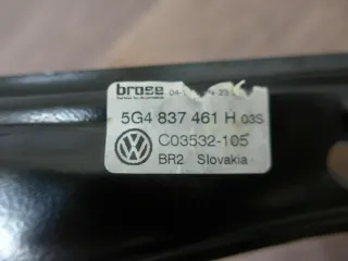 5G4837461H Fensterhebermechanik Fensterheber Tür vorne links VL VW Golf 7 VII - Bild 3