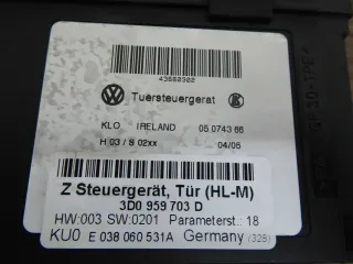Original VW Phaeton 3D Fensterhebermotor Fensterheber Motor HL 3D0959703D - Bild 3