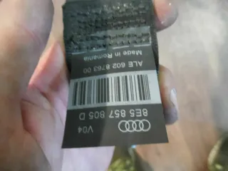 Sicherheitsgurt Gurte hinten rechts links schwarz Audi A4 Avant 8E B7 8E5857805D - Bild 2