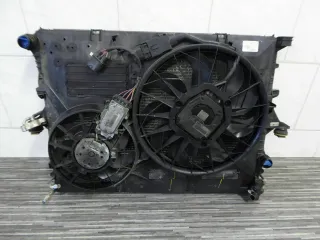 Kühlerlüfter Kühlerpaket Ventilator VW Touareg Bj08 3,0TDI 7L0121207E 7L0121203J - Bild 1