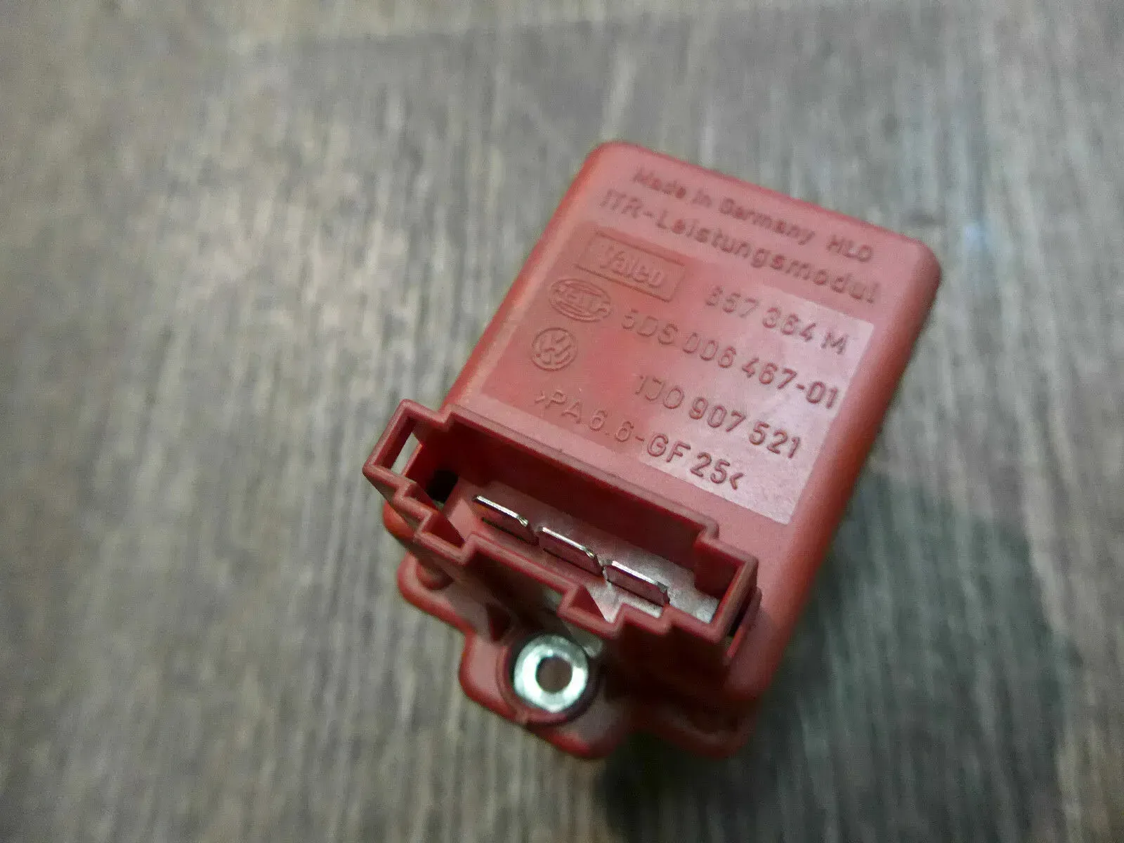 VW Audi Seat Skoda Gebläseendstufe Widerstand Heizungswiderstand 1J0907521 - Bild 1