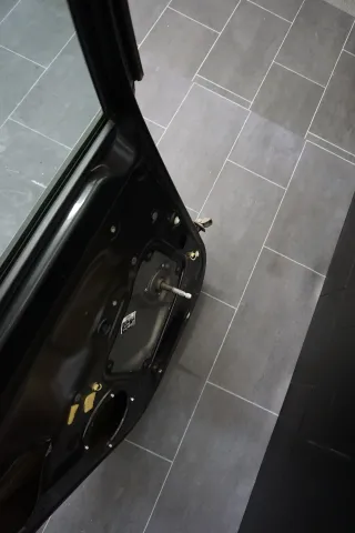Tür hinten links Black Magic Perleffekt 9910 Skoda Fabia 5J 2008 - Bild 7