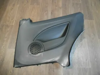 Seat Ibiza 6J 2Türer Original Seitenverkleidung hinten rechts schwarz 6J3867044A - Bild 1