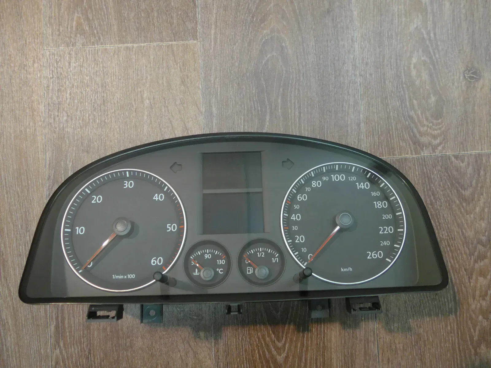 VW Touran´2.0 TDI Kombiinstrument Tachometer Tacho Diesel 1T0920860G MFA - Bild 1